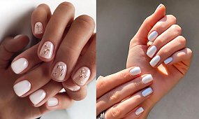 Biały manicure - 21 przepięknych i gustownych zdobień