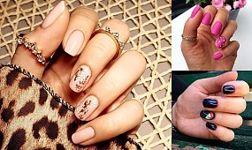 Jesienny manicure dla krótkich paznokci - 16 najlepszych stylizacji