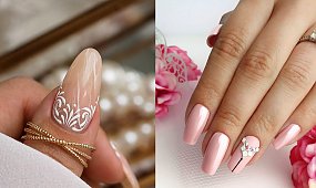 Ślubny manicure - galeria przepięknych i stylowych zdobień