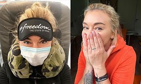 Martyna Wojciechowska skończyła 46 lat. Pokazała urodzinowe zdjęcie: "U mamy na rękach najlepiej" - są jak 2 krople wody?