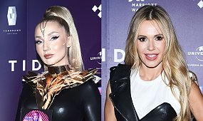 Cleo i Doda na premierze płyty! Obie w skórze, ale wyglądały kompletnie inaczej! Która lepiej?