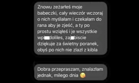 Ale mu pojechała!...