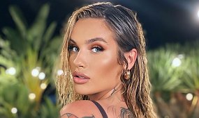 Karolina Gilon bez żanady odsłoniła ciało "zniszczone" porodem. Drapieżne bikini odsłoniło jej kształne krągłości
