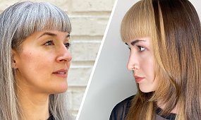 Trend na blunt bangs — ta grzywka znowu zachwyca. 15 modnych propozycji na jesień 2024