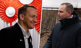 "Kibolska ustawka" kontra walka z ZSRR. Nawrocki i Sikorski przerzucają się ripostami, a Polacy czują się jak w cyrku