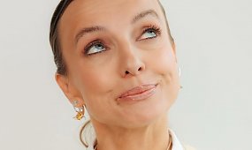 Syn Katarzyny Sokołowskiej w koczku i wielkich okularach. Może zostać modelem? [zdjęcie]