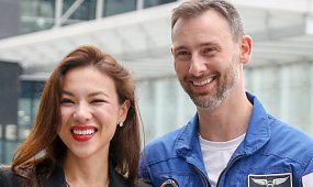 Aleksandra Uznańska-Wiśniewska wypięła ciążowy brzuszek w obcisłej czerni. Fani nie szczędzą zachwytów: "Wygląda pani kwitnąco" [zdjęcie]