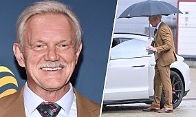 Siwiuteńki Cezary Pazura na ramówce Polsatu. W 4 miesiące postarzał się o 20 lat