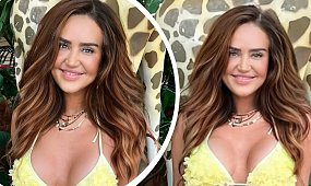 Agnieszka Kotońska zaświeciła swoimi okazałymi atutami w cytrynowym bikini. 40 kilo mniej i tysiące komplementów