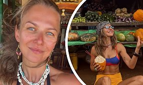 Anna Lewandowska i jej przygody na Sri Lance. Wszamała "nie zdrowego" hamburgera, na co fani: "Ortografia, pani Anno"