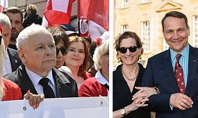 Sikorski nie wytrzymał po słowach o żonie. Ujawnił, co Kaczyński robił, gdy myślał, że nikt nie patrzy