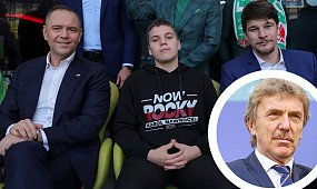 Mecz, transparenty, śpiewy i… cięta riposta Bońka. Jednym zdaniem zgasił entuzjazm Nawrockiego