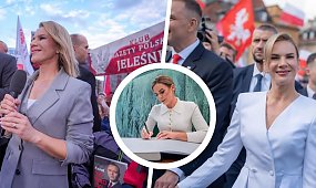 Stylistka bezlitośnie o wyglądzie pierwszej damy. "Nawrocka" i "Merkel" w jednym zdaniu