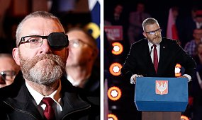 Tego w polskim sądzie jeszcze nie było. Braun i jego świta odśpiewali "Anioł Pański" na korytarzu