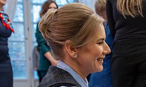 Nawrocka zadała szyku jak nigdy. Wszyscy patrzyli tylko na jedno. To gotowy pomysł na święta!