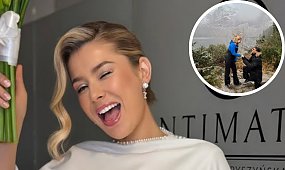 Gwiazda "Na Wspólnej" wzięła ślub z przystojnym Libańczykiem. Jej suknia ślubna szokuje [galeria]