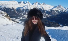 Roksana Węgiel jak "paniusia ze Wschodu". Nawet w futerku musiała wyeksponować swe wdzięki