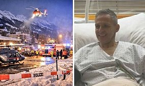 Mówi o nim cała Szwajcaria. Bohaterski Włoch rzucił się w płomienie. "Widziałem piekło"