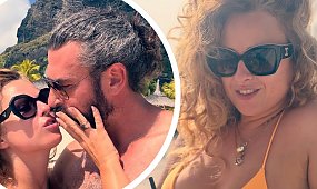 Kaja Paschalska rozpala zmysły w skąpym bikini. Jej starszy narzeczony ma na czym oko zawiesić