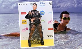 Słoneczny Patrol to przy tym nic. Mery Spolsky wskoczyła do wody w stroju, który więcej odkrywa niż zakrywa [dużo zdjęć]