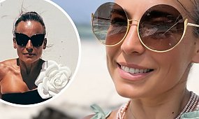 Anna Mucha wygina się na piachu i odsłania swoją kobiecość w pełni. Fani nie mają wątpliwości: "Polska Afrodyta" [zdjęcie]