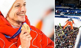 Stanął na podium obok Kacpra Tomasiaka. Mało kto wie, że szwajcarski gwiazdor od lat kocha Polkę i mówi w naszym języku!