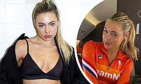 Jest największą pięknością na igrzyskach? Jutta Leerdam robi furorę, Holendrzy mają jej dość, a kiedyś obrażała Polskę [zdjęcia]