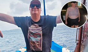 Krzysztof Skiba przebrał się za kobietę na Malediwach. W kusym topie odsłonił brzuszek i boczuszek [wideo]