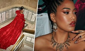 Patricia Kazadi przyćmiła europejskie gwiazdy na balu "Bridgertonów". Zjawiskowa to mało powiedziane [zdjęcia]