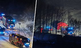 Katastrofa pod Warszawą! Wykoleiło się sześć wagonów. Widok miejsca wypadku mrozi krew [dużo zdjęć]