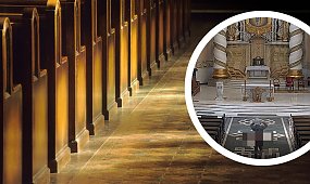 Szokujące sceny w kościele. Opluł ołtarz i rzucił krzyżem w tabernakulum. "Zostawiał listy pełne nienawiści"