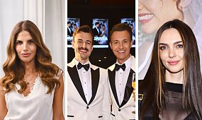 Bezpruderyjne gwiazdy na premierze: rozgogolona Leszczak, Rosati jak do ślubu, a Kamil Krupicz z mężem