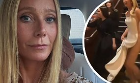 Gwyneth Paltrow o krok od sromotnej wpadki na Oscarach. Wszystko widać na nagraniu. "Uratowały ją milimetry" [wideo]
