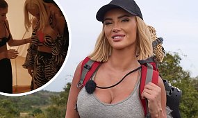 Izabela Macudzińska ma magiczne implanty. Biust świeci jej na czerwono. "Oczy wyszły mi z orbit" [zdjęcie]