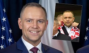 Ryk w szatni reprezentacji Polski! Karol Nawrocki wparował do środka, a potem stało się to [wideo]
