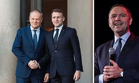 Tusk załatwił francuski parasol ochronny nad Polską? Nawrocki nie jest zadowolony