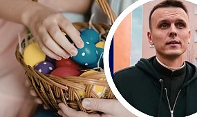 Ksiądz z "The Traitors" otworzył polską święconkę i aż go zamurowało. "Dramat" [wideo]