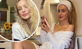 Tak mieszka dorosła Wiktoria Gąsiewska. Surowa cegła, różowe zasłony i luksusowa toaletka. Zaskoczeni? [dużo zdjęć]