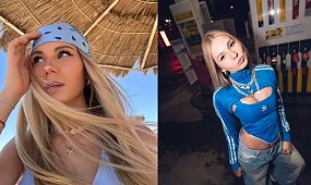 Eliza Macudzińska wcisnęła ciałko w sznurkowe bikini i pręży się przed obiektywem. Piękna po mamie? [zdjęcia]