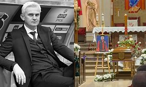 Tłumy przy trumnie Jacka Magiery. Ten niezwykły hołd kibiców przejdzie do historii