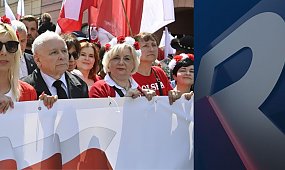 Prezes prosi o pomoc, a TV Republika robi wtedy TO! Gigantyczny skandal z kodem QR podczas apelu Kaczyńskiego