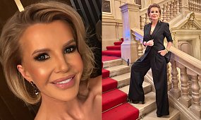 Rozgogolona Joanna Racewicz w ponętnej sukni skradła show na urodzinach. Cekinowa kreacja nie zostawiła nic wyobraźni [zdjęcia]