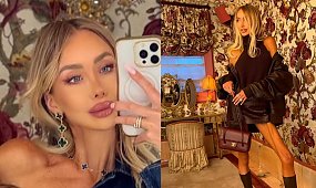 Julia Dybowska wypięła ciało zakryte ledwie skrawkiem materiału. Fani przerażeni: "To już nie jest chudość, to walka o życie" [zdjęcia]