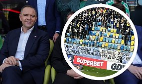 Cios w Karola Nawrockiego prosto z Trójmiasta. Kibice pokazali jeden transparent i wystarczyło