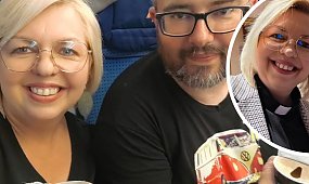 Katarzyna jest księdzem i ma męża. Gdy idą razem w koloratkach wywołują szok na ulicy [zdjęcia]