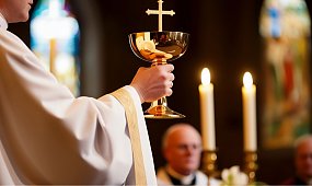 Arcybiskup przerywa milczenie w sprawie komunii bez spowiedzi. "To nie jest grzech, a lekarstwo!"