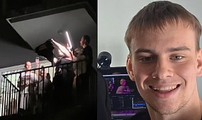 Szokujące sceny pod blokiem Łatwoganga. Nikt nie był gotowy na to, co się stało po zakończeniu zbiórki [wideo]