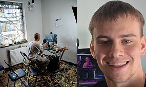 To zdjęcie już przeszło do historii! Kadr z akcji Łatwoganga ma podbić świat: "Zgłoszę je na World Press Photo"