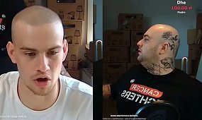 Szokujące sceny na finale streamu Łatwoganga. Nieznajomy wbił się na 3. piętro przez balkon, influencer przerywa milczenie: "To nie ustawka" [wideo]