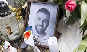 Pogrzeb Łukasza Litewki. Biskup zwrócił się bezpośrednio do zmarłego. Tych słów nikt się nie spodziewał